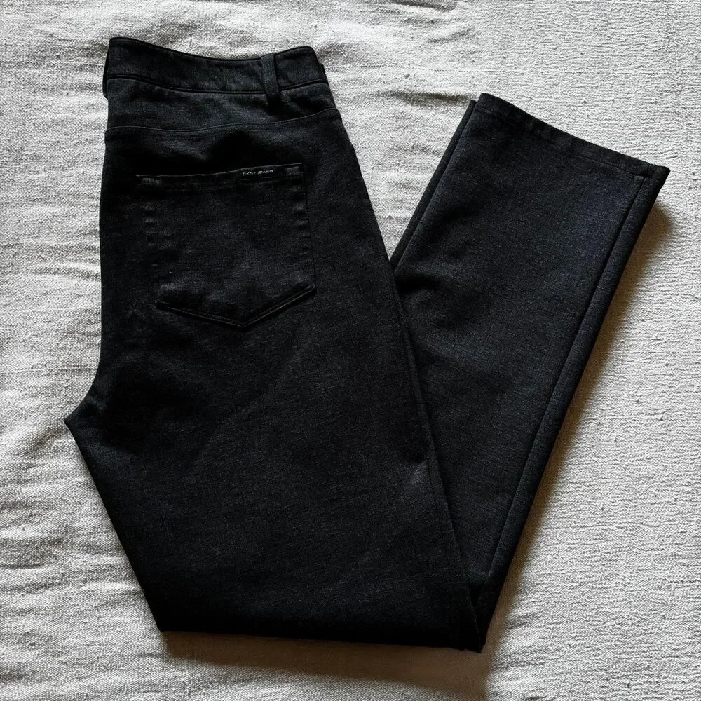 DKNY JEANS Women's Classic Straight Leg Dress Pants